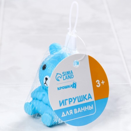 Rubber toy for the bath "Baby", 7 cm, with a squeak, 1 pc, species mix, crumb I-10