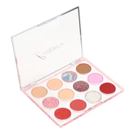 Professional palette of shadows for the eyelids Sky, 12 colors-3