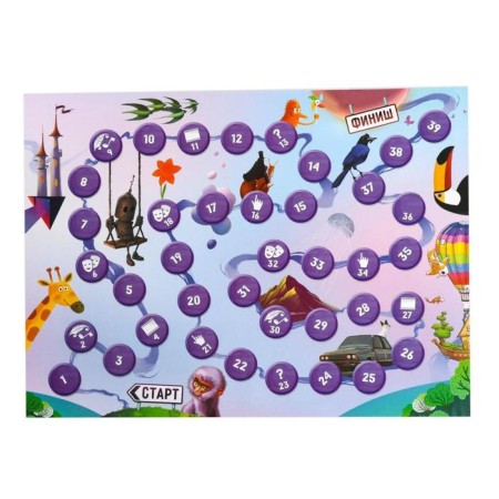 Board game for asociation and imagination "Drimikum", 98 cards, 10+-2
