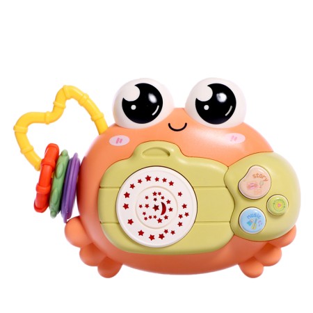 Musical toy "Baby crab", sound, light, color mix-10