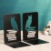 Holder-stand for the books "Owl on books" set 2pcs, black