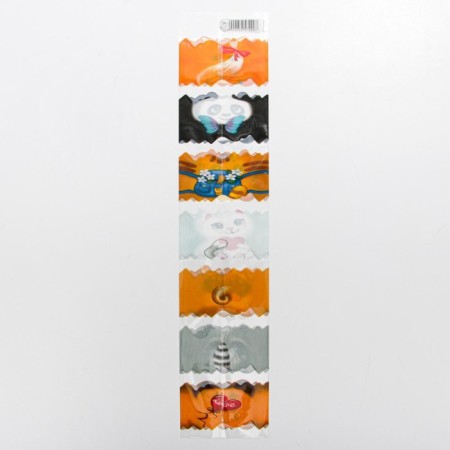 Thermonaclemes for 7 eggs "Beasts", 7.3 x 34.2 cm.-3