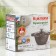 Pan, 1 l, d = 18 cm, h = 13.5 cm, glass cover, anti -stick coating, color dark marble