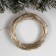 Garland "thread" 20 m dew, IP20, silver thread, 200 LED, glow warm white, 12 V