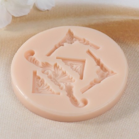 Mold Silicon "corners" 6.1x1.3x0.4 4x2.2x0.4 2.7x1.5x0.4 cm-2