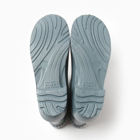 Half-saps of women's "Victoria" with a liner, gray, size 39-40-2