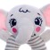Developing rattle "elephant", color gray color
