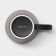 Porcelain mug Magistro Matt Black, 350 ml