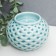Ceramics Cloth for 1 candle "Mesh with rhombuses" MIX 6x8x8 cm