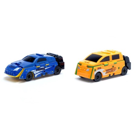 The machine "Race", transforms, set 2 pieces, mix-4