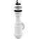 ALCAPLAST A441-DN50/40 washing Ciphon, with stainless steel grille dn = 70 mm
