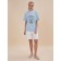 Female T -shirt, size l, blue color