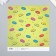 Scrapbooking paper "Donuts" density 180 g 15.5x17 cm