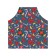 Apron kitchen with a “New Year's pattern with poinsettia”, adjustable, size OS