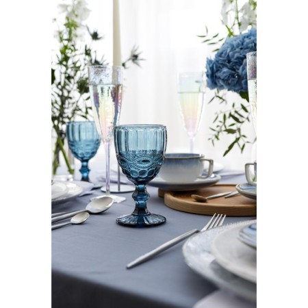 Magistro glass glass "La-Channel", 250 ml, 8 × 15.5 cm, blue color-10