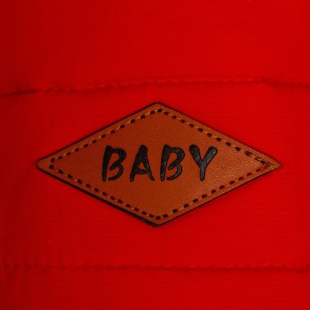 Jacket for dogs, s (DS 20 cm, Osh 23 cm, OG 32 cm), red-3