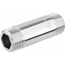 Удлинитель AQUALINK, 1/2" x 60 мм, внутренняя резьба, латунь с хромовым покрытием