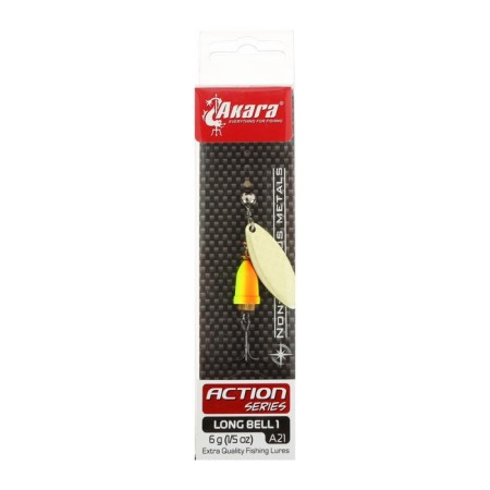Spinning spinning Akara Action Series Long Bell 1, 6 g, color A21-1