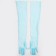 Carnival accessory- transparent gloves, blue color