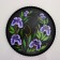 Set for juice with tray "Iris" Art painting, 6 glasses 1250/200 ml