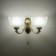 Sconces Citilux "Seville" CL414323, 39x16.5 cm, 2x75W, E27, brown color