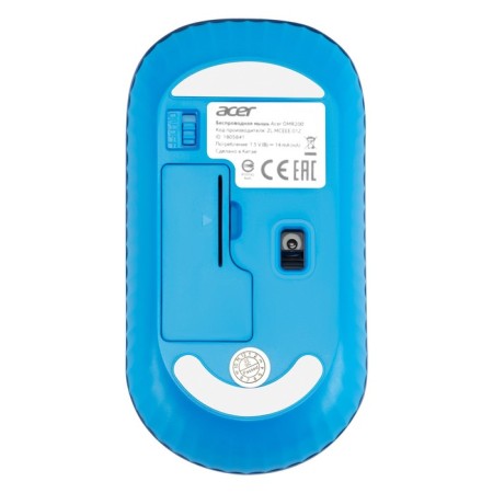 Mouse Acer OMR200 Blue Optical (1200DPI) Wireless USB for laptop (2but)-1