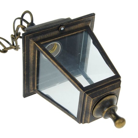 Sadovo-Park lamp, TDM NSU 04-60-001, E27.60W, IP44, fourGR., Suspension, bronze color-1