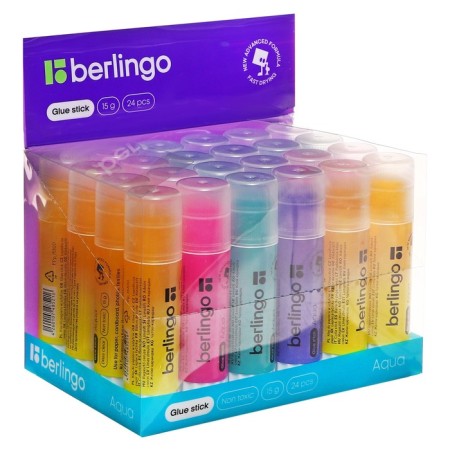 PVP adhesive pencil 15 g Berlingo Aqua, color-6
