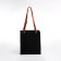 Bag Female Tout with zipper, black color