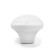 Handle button cappio, zinc, d = 35 mm, white color