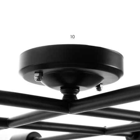 Cauline Standard 7x40W E27 Black 68x62 cm Bayerlux-4