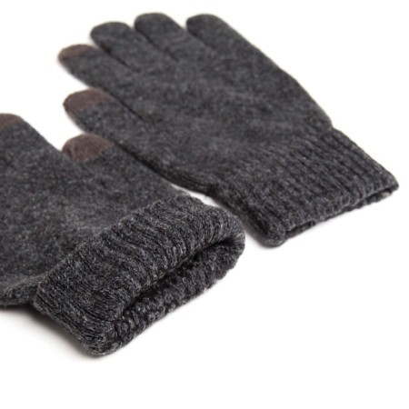Men's gloves minku is plain, col. Gray, rr 9-10 (22-24 cm)-2