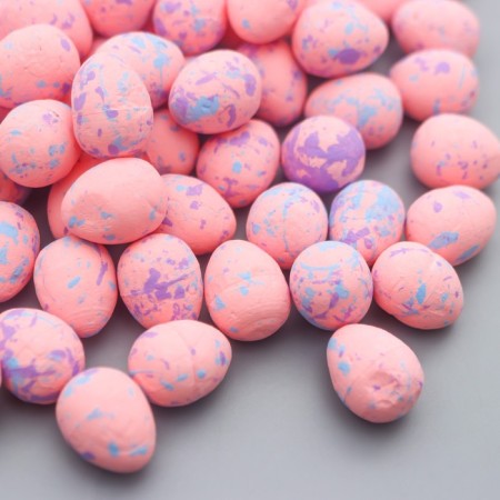 Easter decor "Egg - watercolor spots" set of 100 pcs mix 1.8x1.5x1.5 cm-2