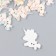 Buttons for creativity tree "Sleeping unicorns" set of 10 pcs 2.7x2.2 cm