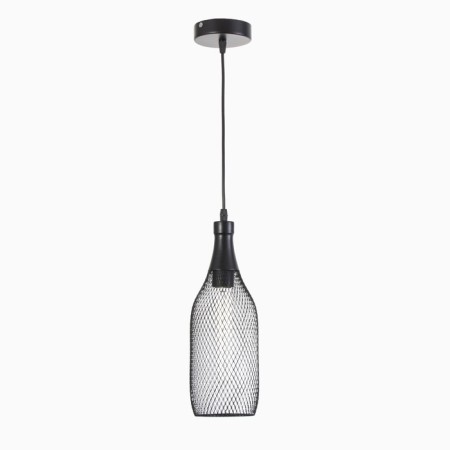 Chandelier "glass" 1x60W E27 black-3