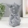 Figure "Dragon" 18x10x12.5 cm, gray
