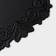 Set of serving “Eloise” napkins, d = 37.5 cm, 4 pcs, black color