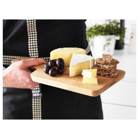 Defense and serving wooden board "Proppmatt", Beech, 30x15 cm-4