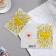 Postcard "Beloved Mom!" Congrev, embossing, yellow heart, 12.5x19.5 cm