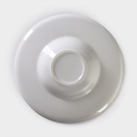 Porcelain pantish plate Punto Bianca, 500 ml, D = 31 cm-3