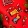 A set of chocolate sweets "Christmas tree", blue 105 g