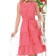 Women's dress "Thin feelings", size 54