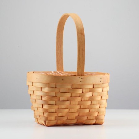 Wicker basket, sequoia, 22x15.5x12/25.5 cm-2