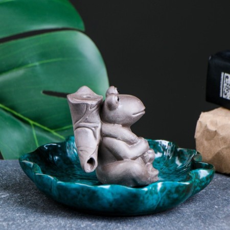 Filicism Set on the stand "Frog owi" 6x4cm-3