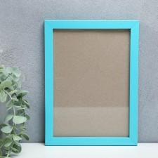 Photo frame plastic 15x21 turquoise