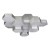 LED 3000K silver
