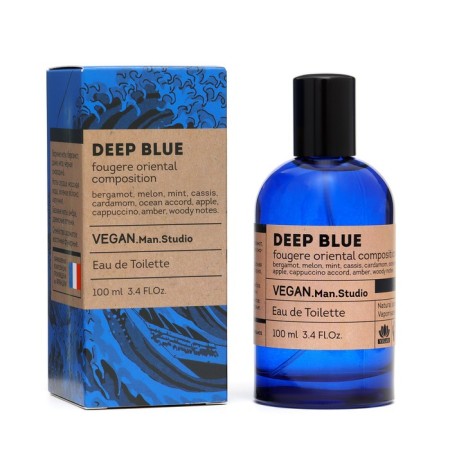 Tuale water men's Vegan Man Studio Deep Blue, 100 ml (based on Blue Seduction (A.Bandras)