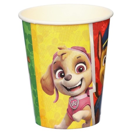 Paper glass "Happy Birthday!", 250 ml, puppy patrol-4