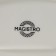 Porcelain oval Magistro "Tandy", 30 × 20 × 1.5 cm, white color