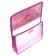 A5 notebook folder (200 x 230 x 75 mm), with Velcro valve, 2 compartments, plastic/textiles, PT-95 "kitten"